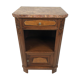 Bedside furniture wood and marble art deco period