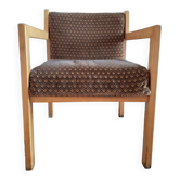 Vintage armchair, antique Scandinavian design seat furniture