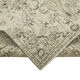 Handmade antique oriental beige rug 207 cm x 307 cm