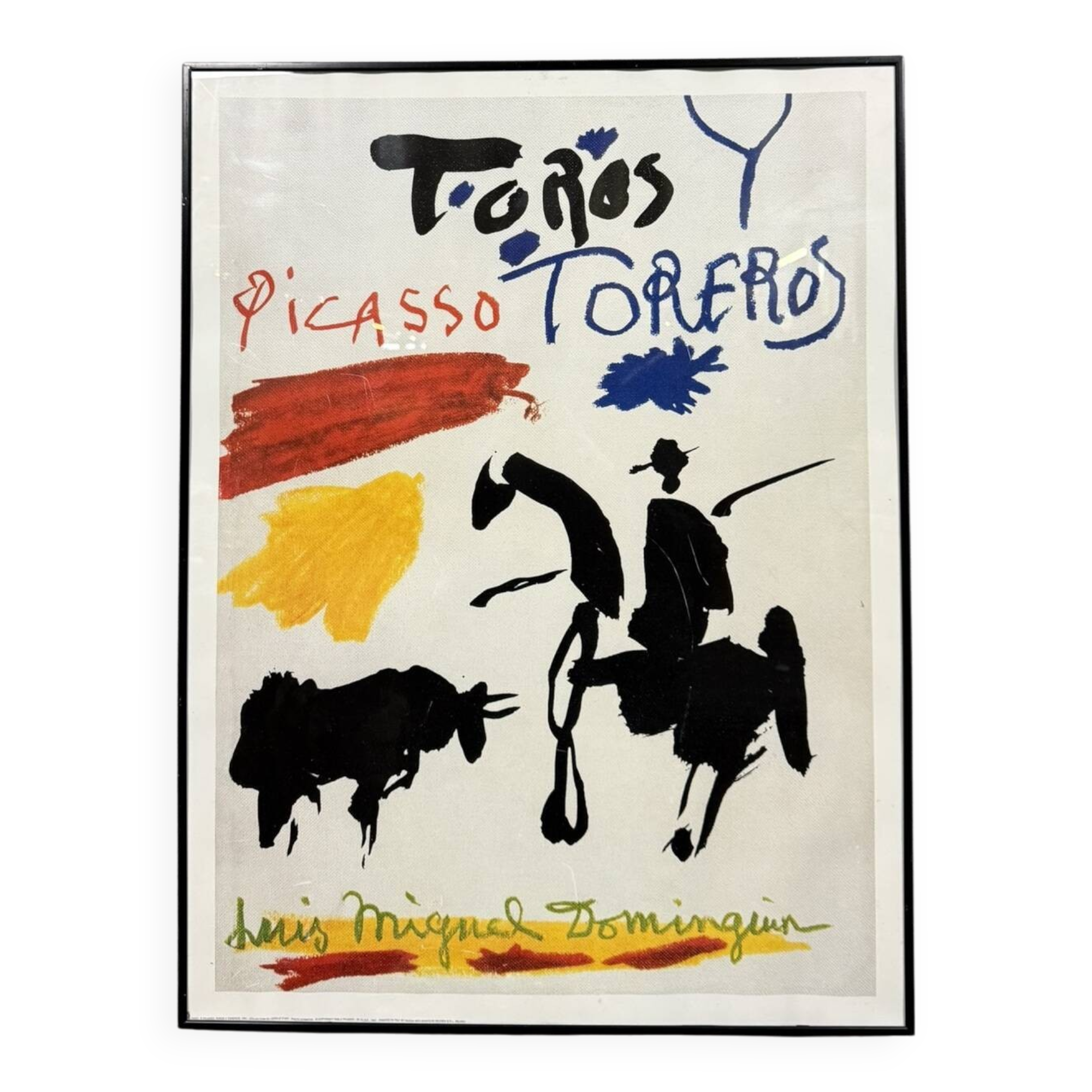 lithographed poster for a book of drawings