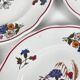 Set of 6 flat plates "Agreste", Sarreguemines, late 20th century, Pyroblan