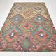 Multicolor Geometric Style Designer Kilim Rug, 181x291 Cm (5'11"x9'7" ft)