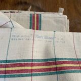 6 tea towels in metis, blue flower