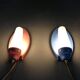 Set of 2 Wall lamps pink & blue 1950’s