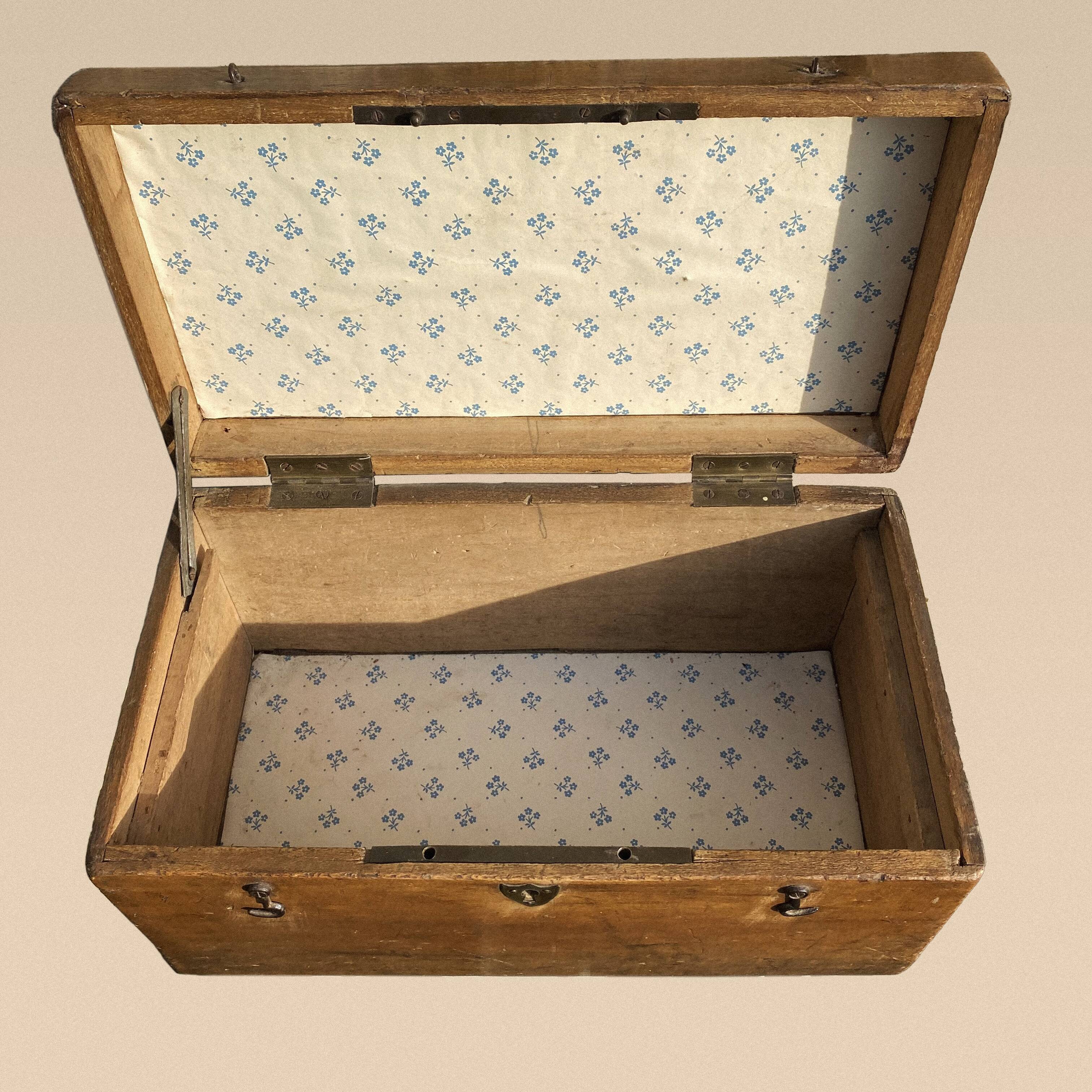 Malle en bois