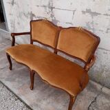 Louis XV style sofa bench 1930