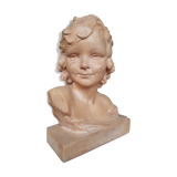 Bust terracotta woman signcipriani