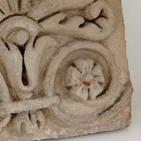 Decorative terracotta wall element
