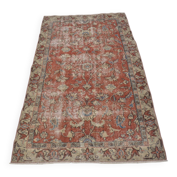 Geometric Oushak Small Carpet sku 1281