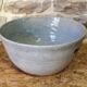 Signed glazed ceramic salad bowl