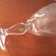 Set of 6 glasses on foot serographed "Irish Coffee"