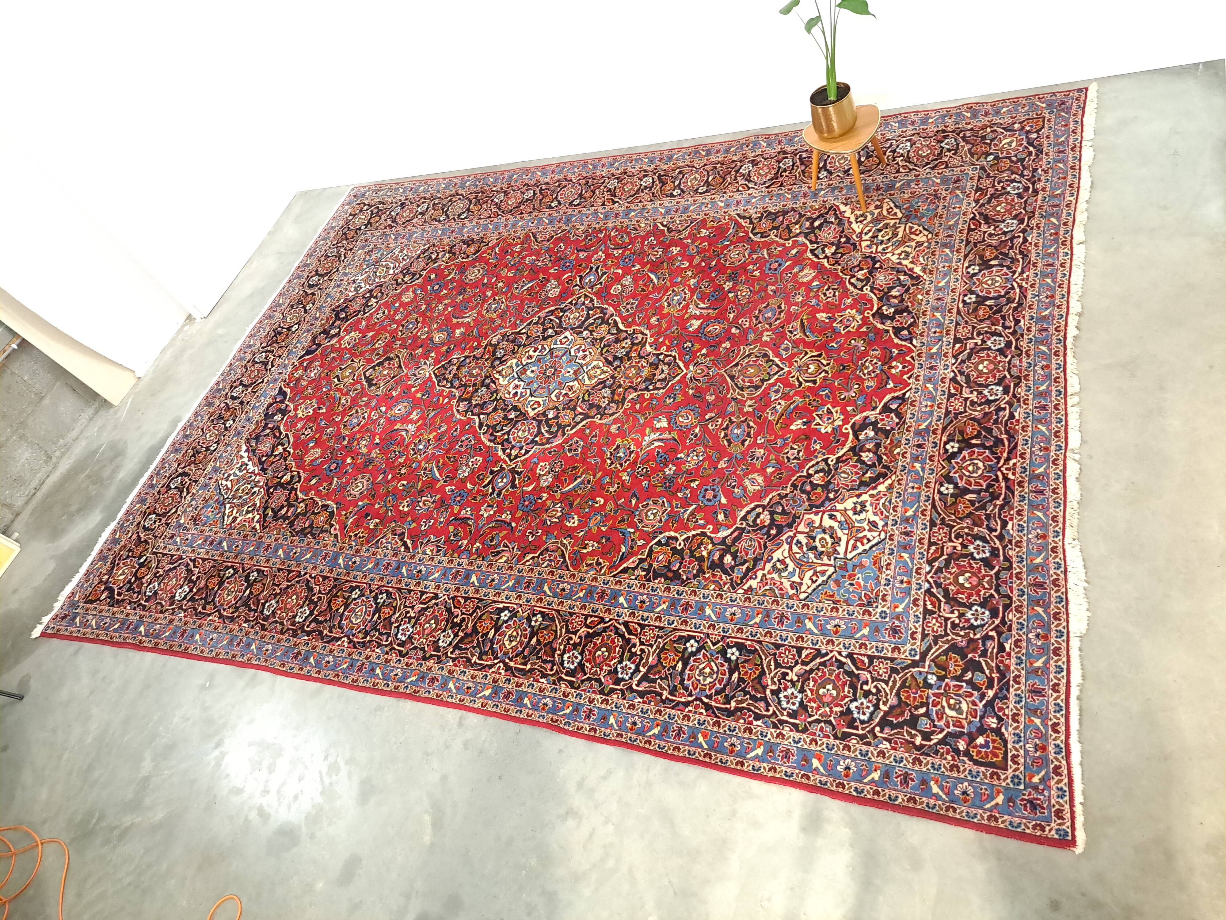Groot Perzisch Iran tapis vintage