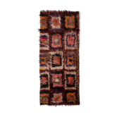 Vintage Turkish Tulu Runner Rug, 1970s 127 X 302 cm