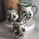 Provencal ceramic set