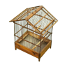 Ancient wooden bird cage