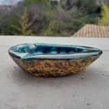 Vintage ashtray in enamelled ceramic numbered