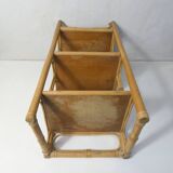 rattan bedside table