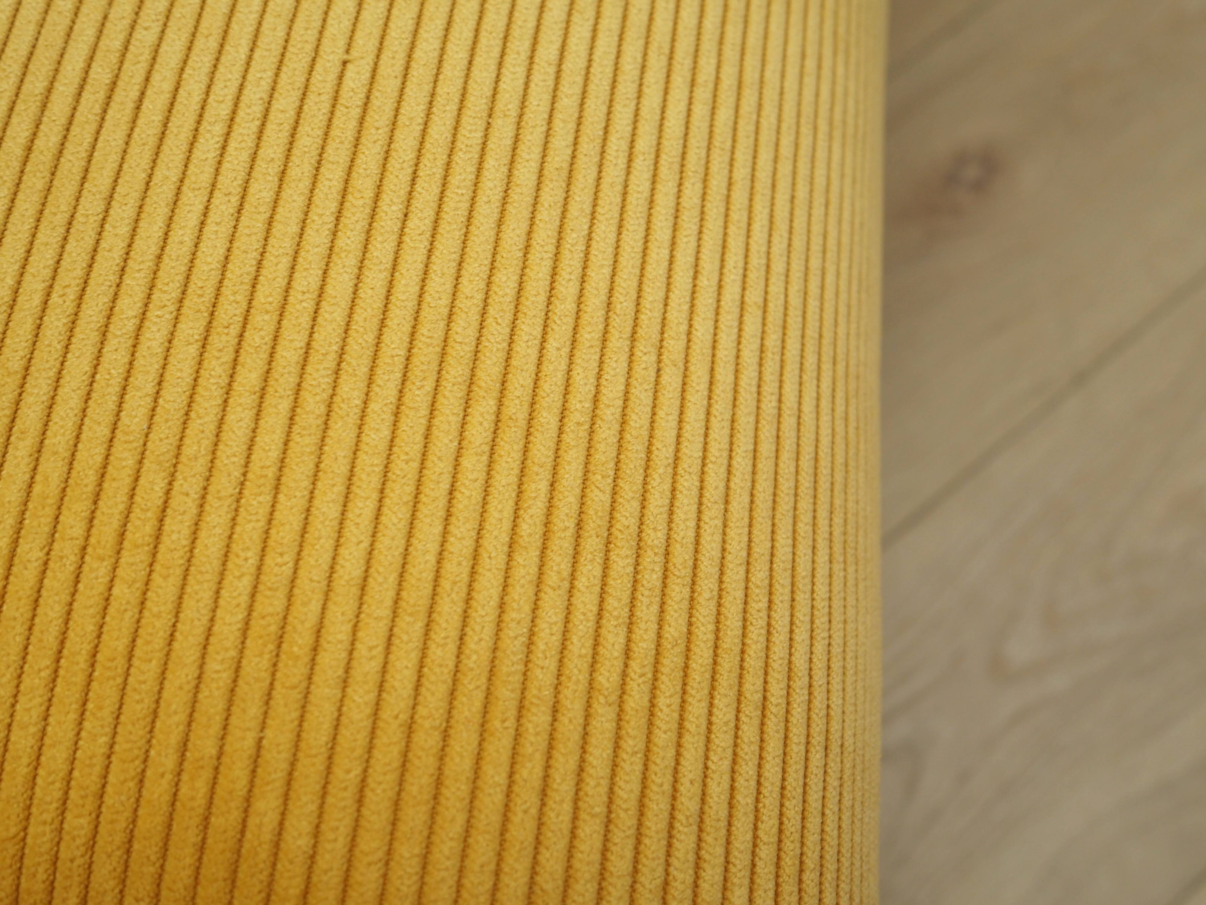 Yellow armchair, Italian design, 1970s, production: Italy