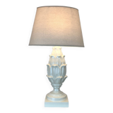 1960's white lacquered artichoke Lamp