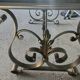 Old marble coffee table