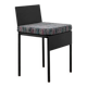 Postmodern steel dining chairs, Italy, c.1980 (1 of 10)