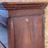 Armoire double vitrée en Teck ancien
