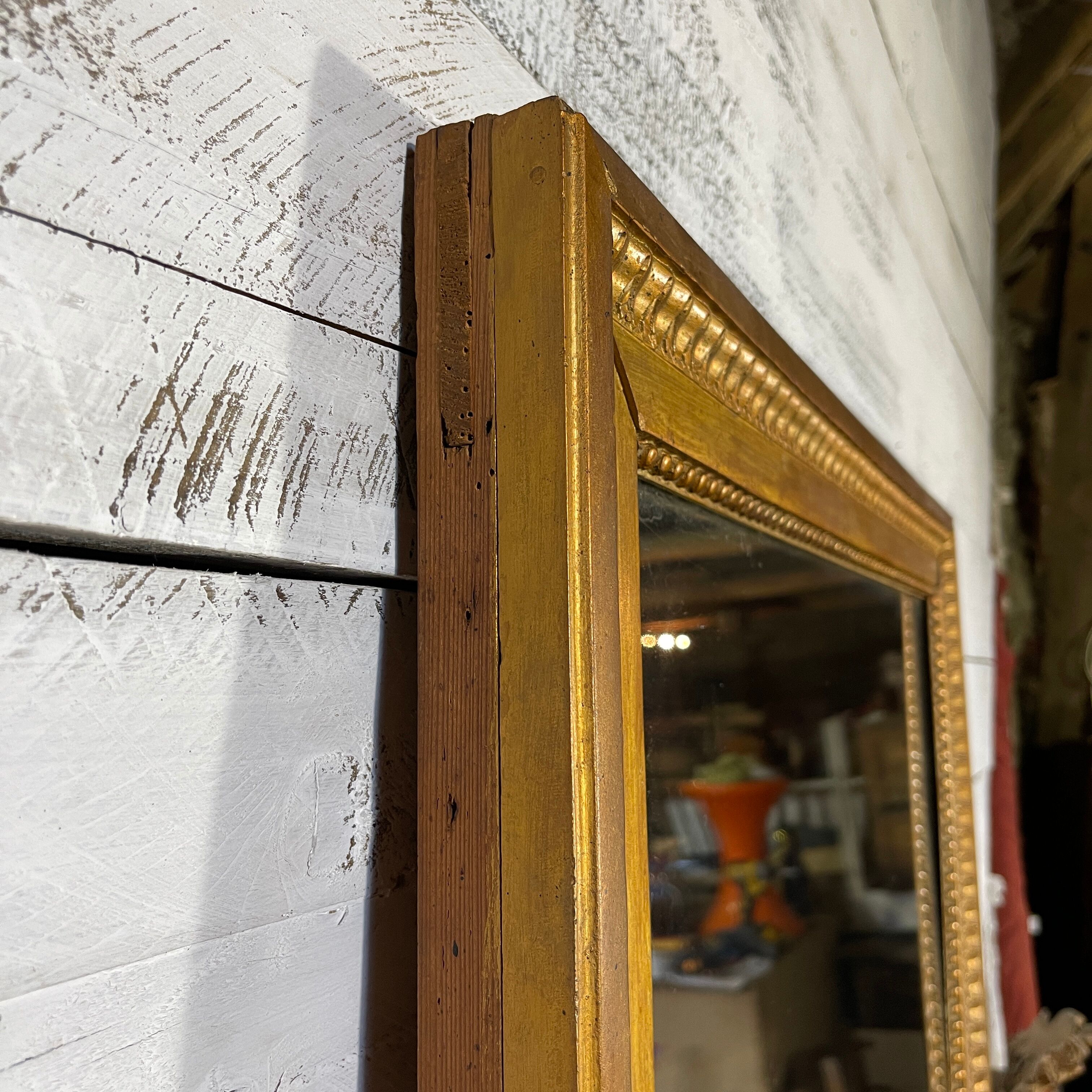 Old golden mirror 97 x 80