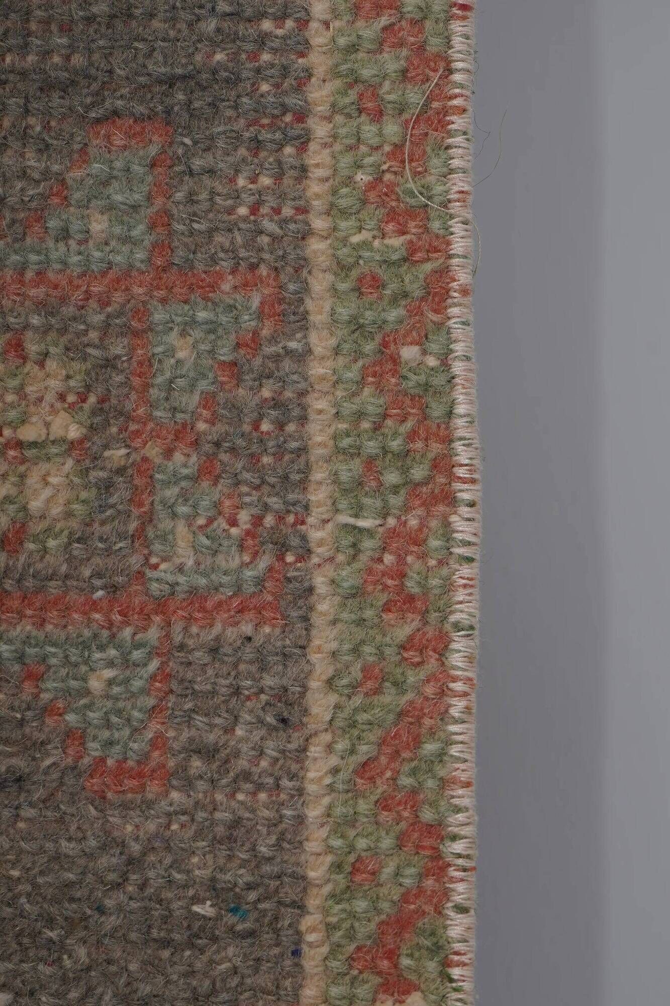 Vintage Turkish hallway rug 61x313 cm