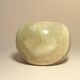 Vintage brown green onyx round candle holder 1070 tealight holder