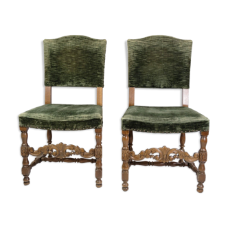 Oak chairs, Renaissance style