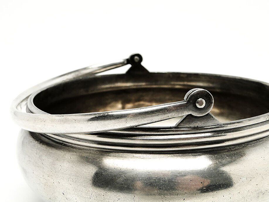 Early 20th century sugar bowl from Berndorf, Germany