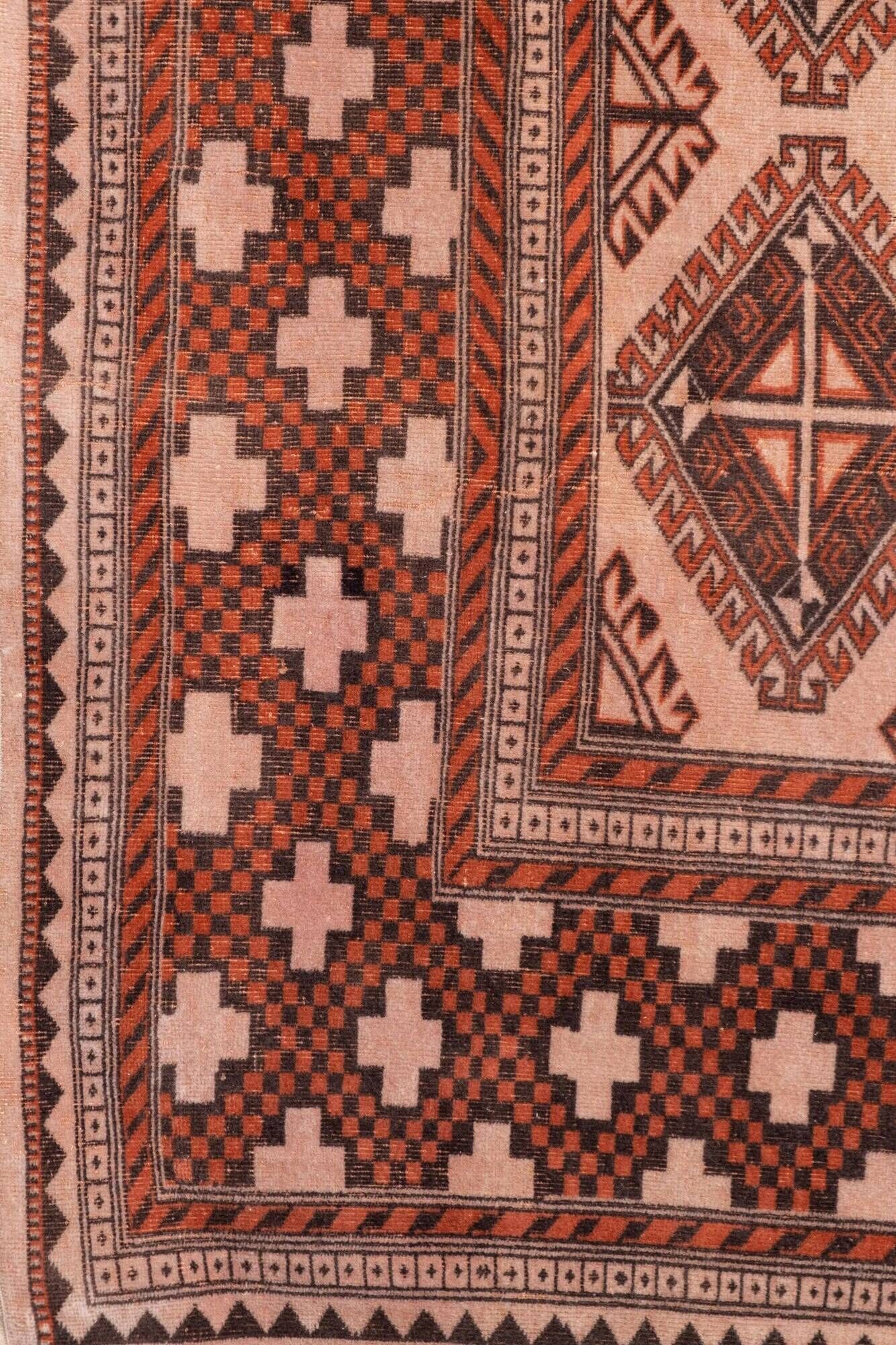Tapis turc vintage fait main