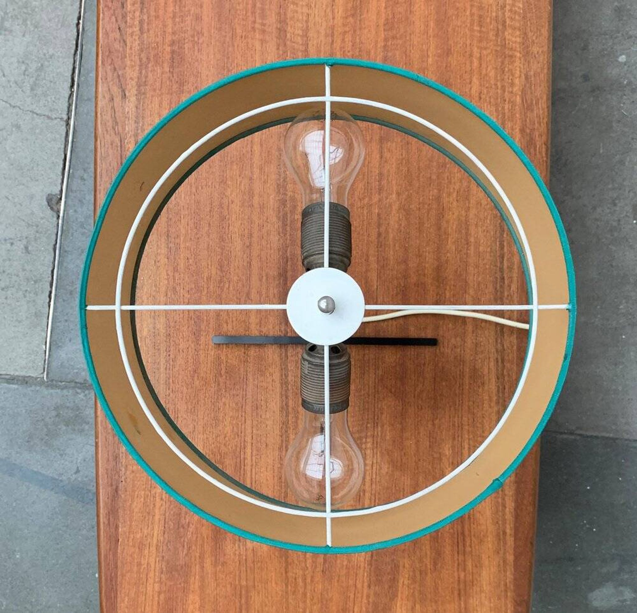 Mid-century minimalist table lamp by Kaiser Idell / Kaiser Leuchten.