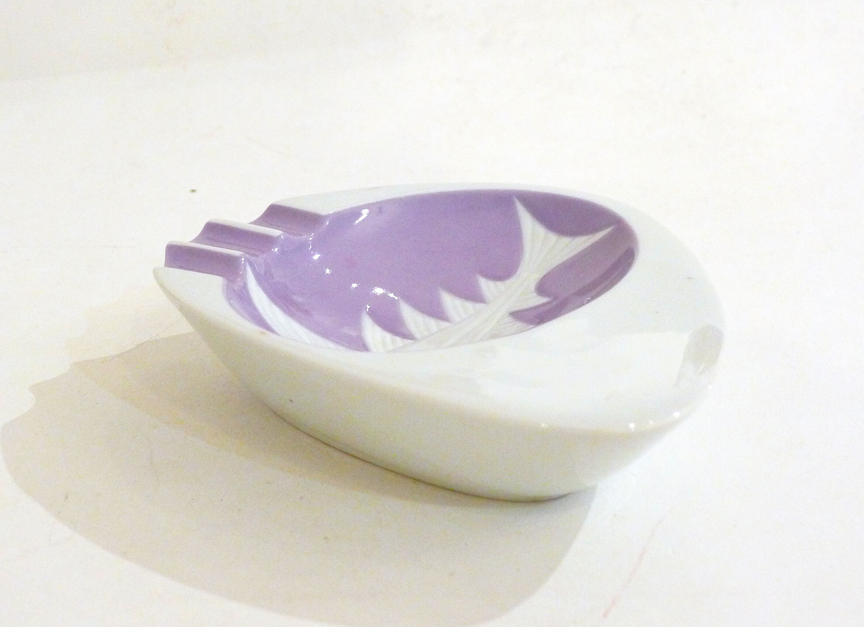 Stylized fish ashtray 1960'
