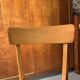 Pair of vintage 70's chairs with compass feet