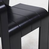 Set of 2 Strip Dining Chairs by Gijs Bakker for Castelijn 1970s