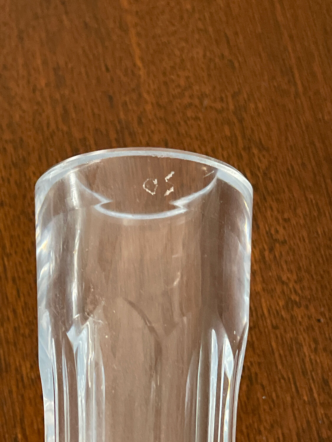 Antique crystal decanter