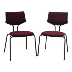 Paire de chaises giroflex