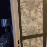 Renovated vintage jungle style wardrobe