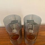 Space Age vintage double wall light