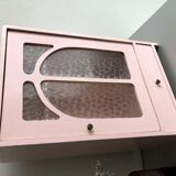 Pink pharmacy cabinet