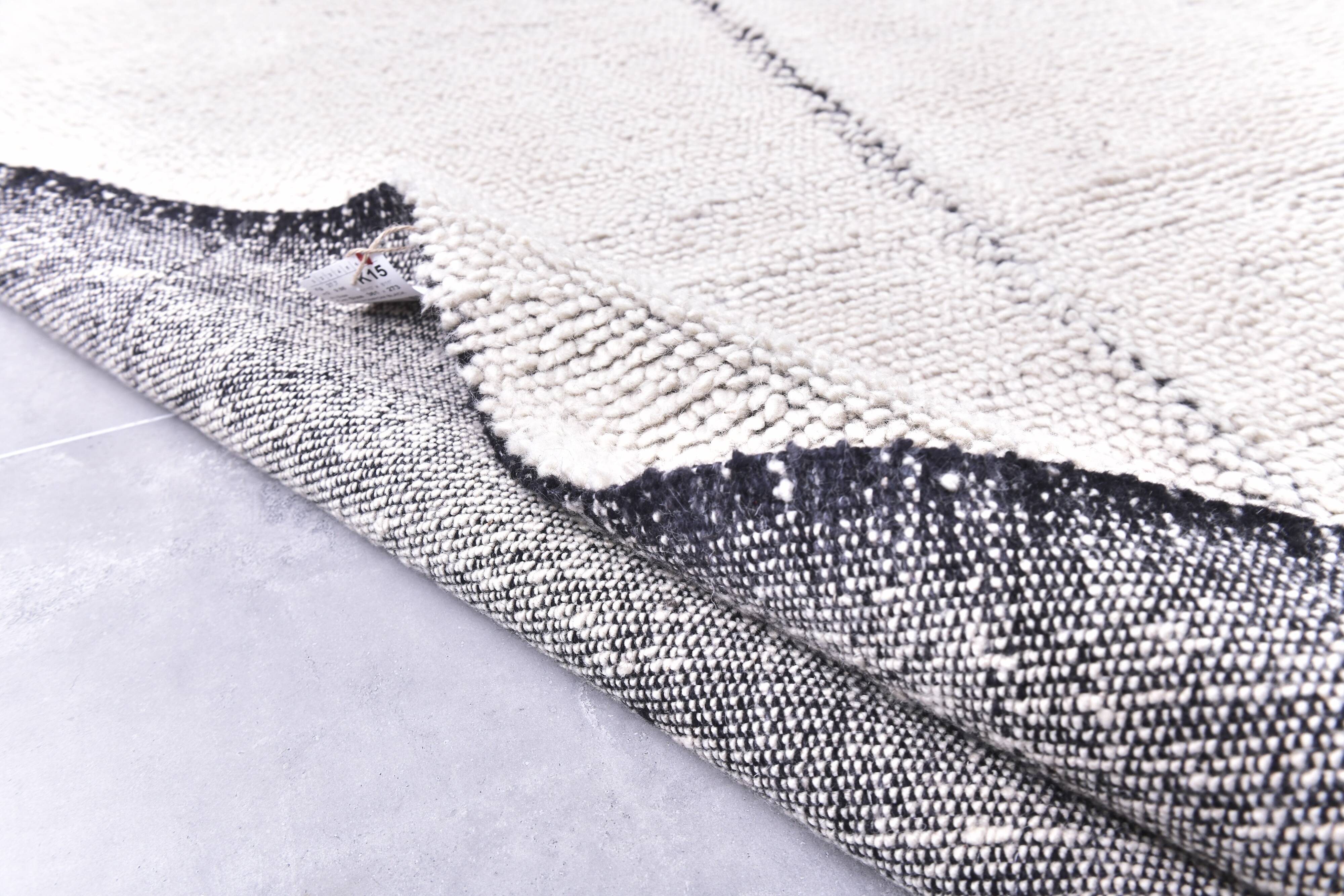 9x12 Mid Century Modern Vintage Rug, 273x361Cm