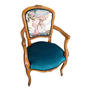 Fauteuil cabriolet Louis XV
