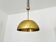 Breathtaking Brass Pendant Lamp with Counterweight by Florian Schulz