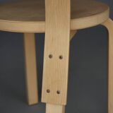 Chaise modèle 66 d'Alvar Aalto pour Artek, années 1980