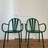 Paire de fauteuils 1930