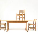 Set of 4 Dining Chairs - Model 350 - Poul Volther