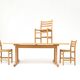 Set of 4 Dining Chairs - Model 350 - Poul Volther