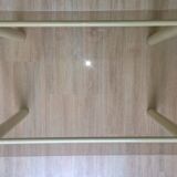 Glass end table “Yves Boutboul” - 1980s