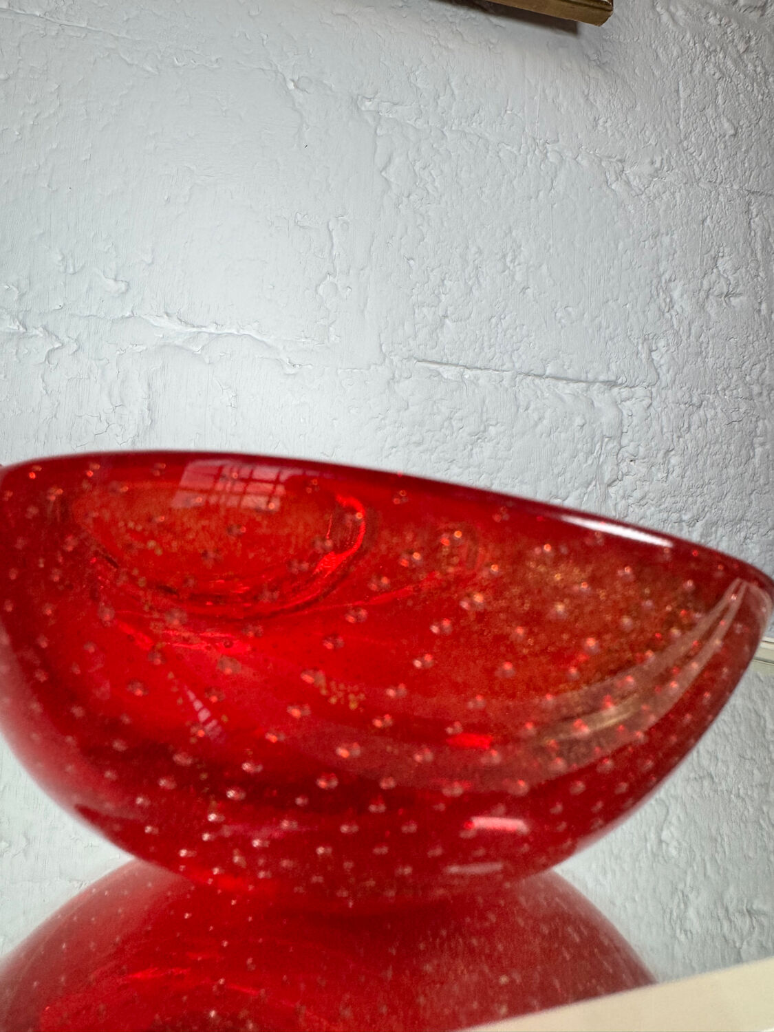 Murano Sommerso pocket emptier from the 70s